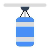 A modern design icon of punching bag vector