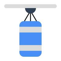 A modern design icon of punching bag vector