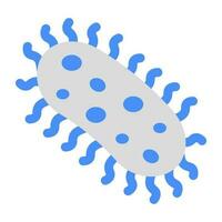 Perfect design icon of bacteria vector
