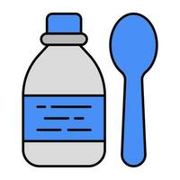 Perfect design icon of syrup bottle vector