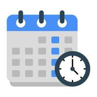 Perfect design icon of timetable vector