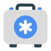 Modern design icon ofFirst aid kit, vector