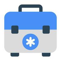 Vector design of first aid kit