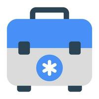 Vector design of first aid kit