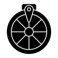 Premium download icon of fortune wheel vector