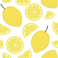 Lemon seamless patterns. Cool abstract and yellow design object . For fashion fabrics, kids clothes, home decor, quilting, T-shirts, cards and templates, scrapbook and other digital needs vector