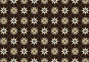 Batik Pattern Indonesian is a technique of wax-resist dyeing applied to whole cloth, or cloth made using this technique originated from Indonesia. Batik is made either by drawing dots and lines vector