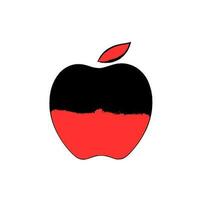 Apple logo vector design