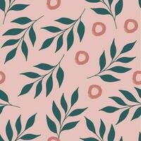 Modern seamless patterns. Cool abstract and floral design. For fashion fabrics, kids clothes, home decor, quilting, T-shirts, cards and templates, scrapbook and other digital needs vector