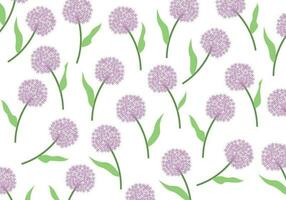 Seamless Floral Pattern , Botanical Flower and leaf Vector