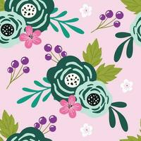 Trendy seamless patterns. Cool abstract and floral design. For fashion fabrics, kids clothes, home decor, quilting, T-shirts, cards and templates, scrapbook and other digital needs vector