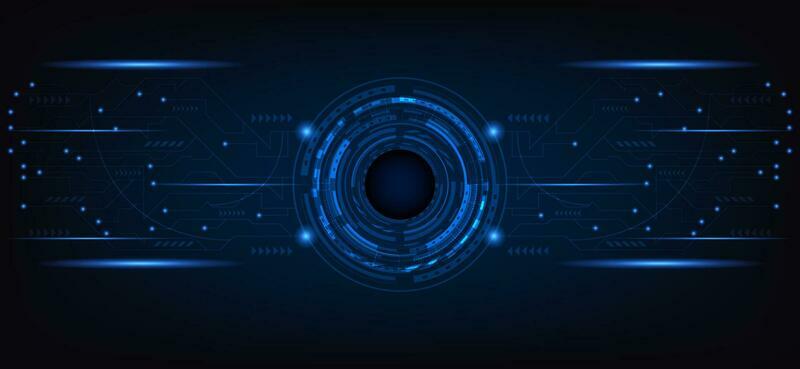circuit board Abstract modern futuristic science technology Hi tech digital connect communication background vector illustration