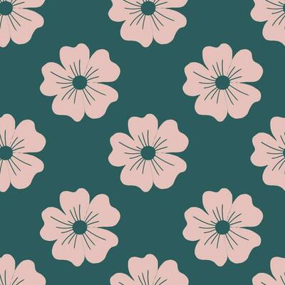 Modern seamless patterns. Cool abstract and floral design. For fashion fabrics, kids clothes, home decor, quilting, T-shirts, cards and templates, scrapbook and other digital needs