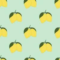 Lemon seamless patterns. Cool abstract and yellow design object . For fashion fabrics, kids clothes, home decor, quilting, T-shirts, cards and templates, scrapbook and other digital needs vector