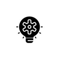 Fresh Idea Light Icon vector