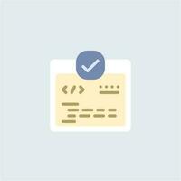 Development Clean Code Icon vector