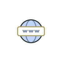 Connection Internet Web Icon vector