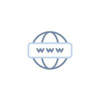 Connection Internet Web Icon vector