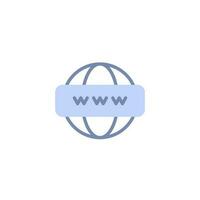 Connection Internet Web Icon vector