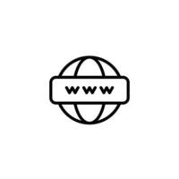 Connection Internet Web Icon vector