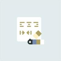 Customise Design Layout Icon vector