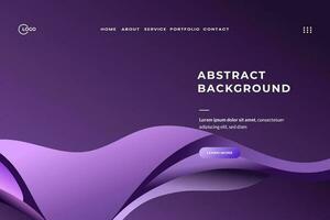 Abstract Background Wave Minimalistic and colorful vector, perfect for any landing page, website, or app vector