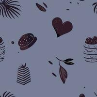 Pattern World Chocolate Day in style with some trendy designs, Our collection of different hand-drawn shapes and textures are perfect for promotional materials, t-shirts, bed sheets, and legging vector