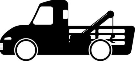 wrecker machine icon vector illustration