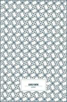 lovely batik pattern with multiple flower shape vector