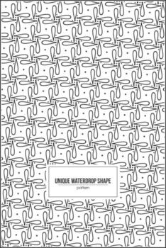 unique waterdrop shape pattern for card creative background vector