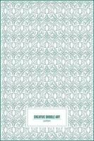 unique and creative doodle art pattern vector