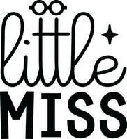 little miss Best Design vector