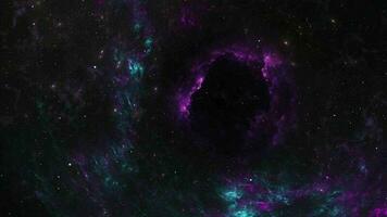 Space Nebula Cosmos Loop Animation pro Video