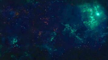 Nebula space animation background presentation concept. free Video