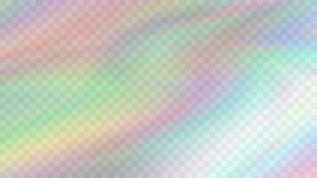 Modern blurred gradient background in trendy retro 90s, 00s style. Y2K aesthetic. Rainbow light prism effect. Hologram reflection. Poster template for social media posts, digital marketing vector