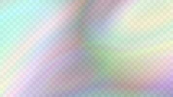 Modern blurred gradient background in trendy retro 90s, 00s style. Y2K aesthetic. Rainbow light prism effect. Hologram reflection. Poster template for social media posts, digital marketing vector