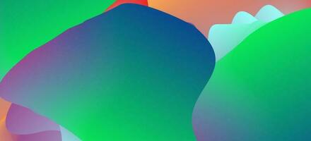 Colorful abstract gradient background vector