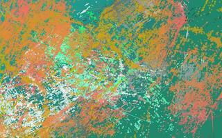 Abstract grunge texture splash paint background vector