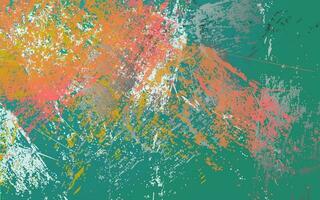 Abstract grunge texture splash paint background vector