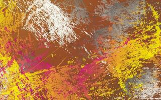 Abstract grunge texture splash paint background vector