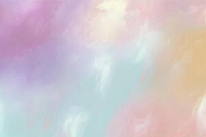 background painted with liquid pastel colors of spring illustration photo