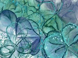 alcohol ink background vector