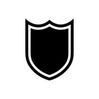 Shield icon vector. Defence illustration sign. Armor symbol. protection logo. security mark. vector