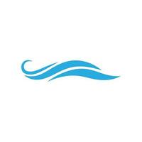 Wave icon vector. Surfing illustration sign. Ocean symbol. Sea mark. vector