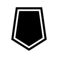 Shield icon vector. Defence illustration sign. Armor symbol. protection logo. security mark. vector