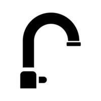 Faucet vector icon. mixer illustration sign. plumbing symbol or logo.