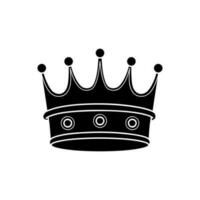 Crown vector icon. King illustration sign. Queen symbol. monarchy mark.