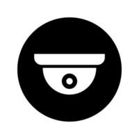 CCTV vector icon. video monitoring illustration sign. videotape symbol or logo.