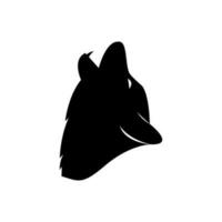 Wolf icon vector. animals illustration sign. wolf howls symbol. vector