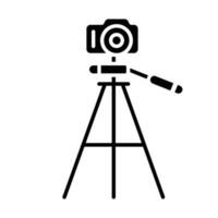Camera icon vector. Photography illustration sign. Photo symbol or logo. vector